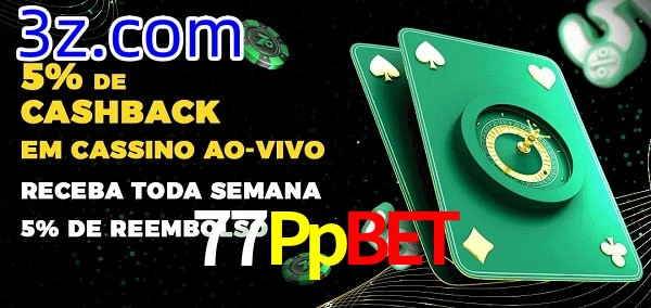 Promoções do cassino ao Vivo 77Ppbet
